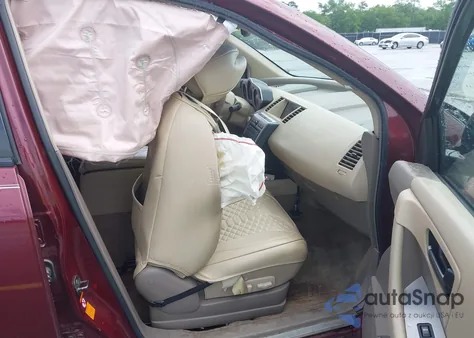 2005 Nissan Murano Se from USA, damaged, VIN JN8AZ08T55W312848